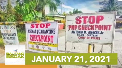 Balitang Bisdak: January 21, 2021 .